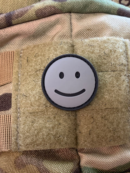 Happy Face - (PVC) Morale Patch