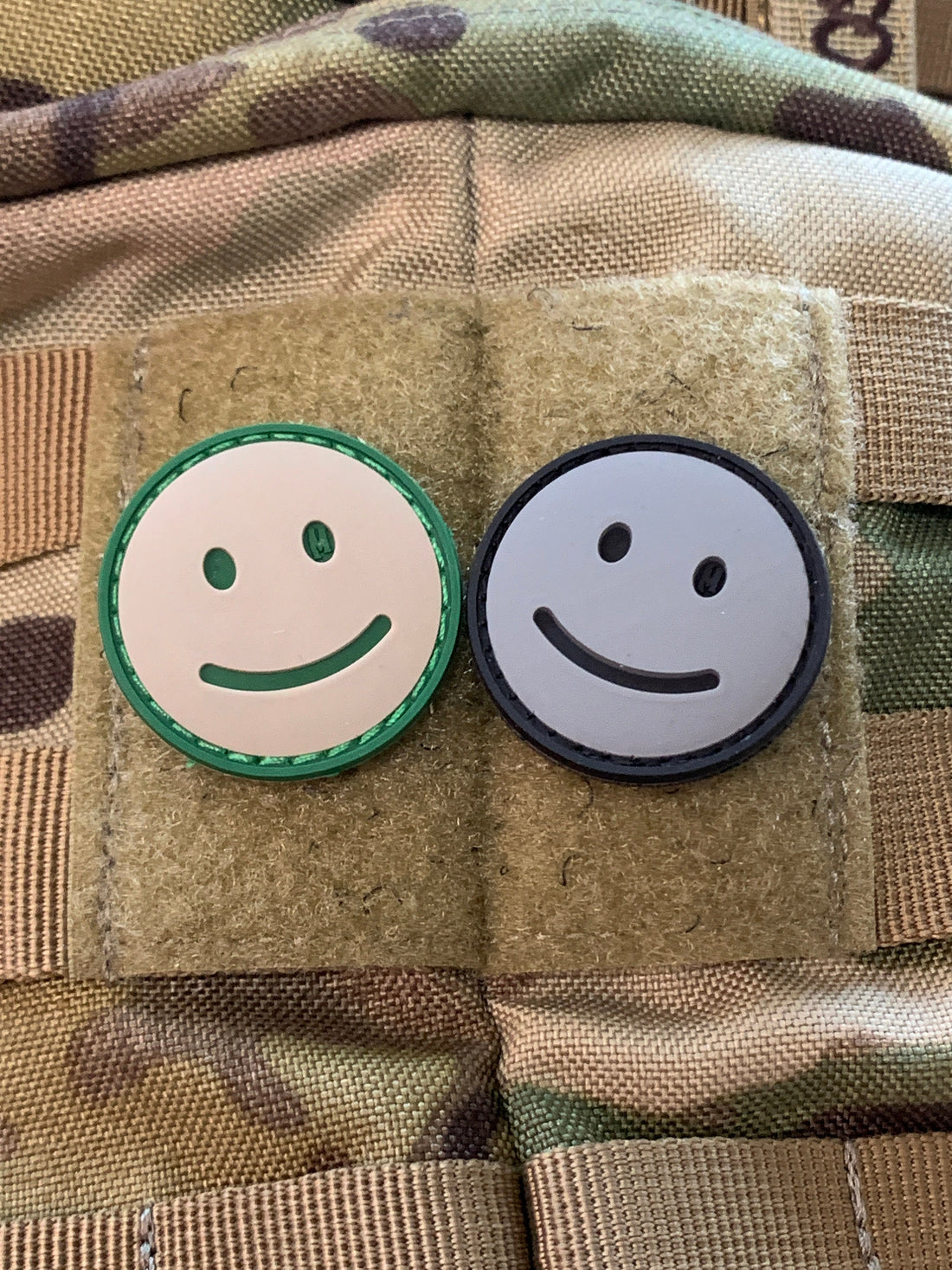 Happy Face - (PVC) Morale Patch