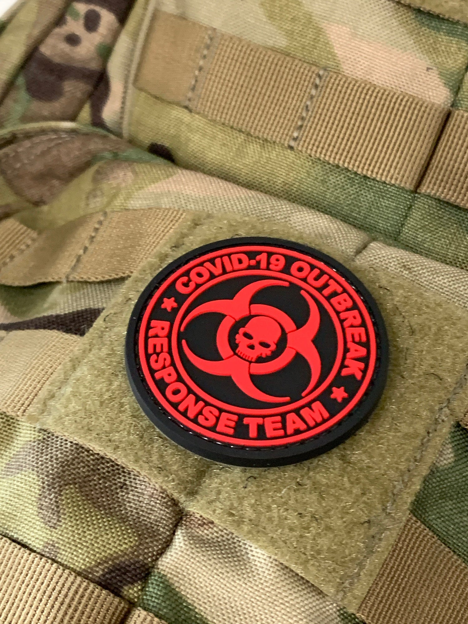 Covid 19: Outbreak Response Team - PVC Morale Patch