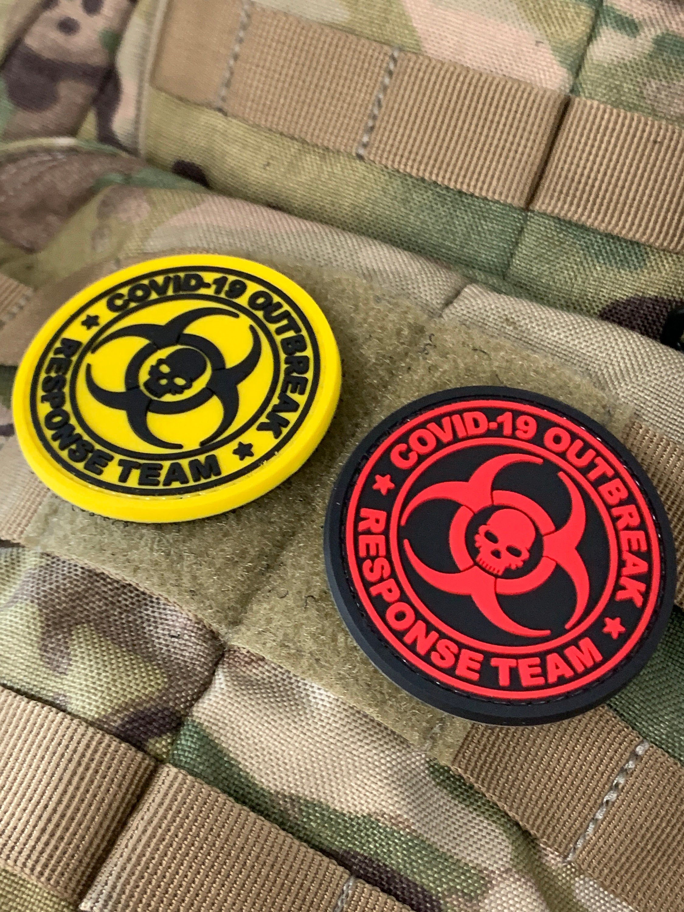 Covid 19: Outbreak Response Team - PVC Morale Patch