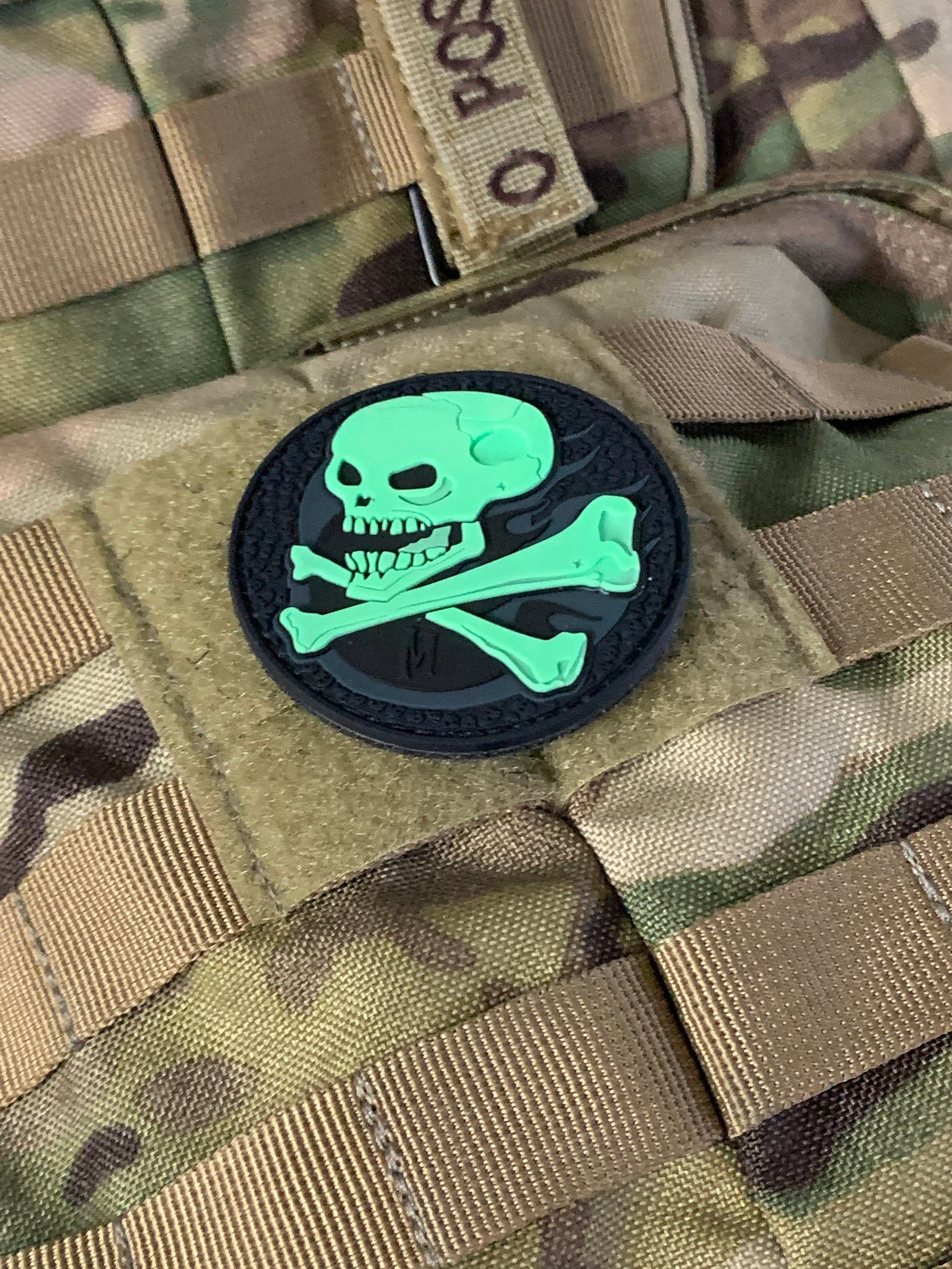 Freedom Is Not Free Skull and Crossbones (PVC) Patch