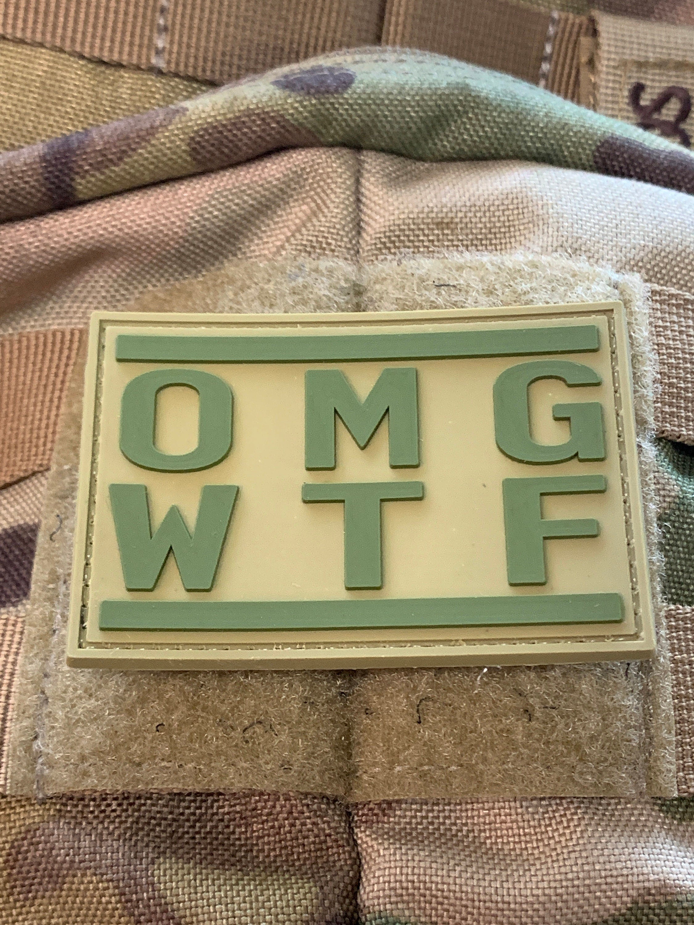 OMG WTF (PVC) Patch