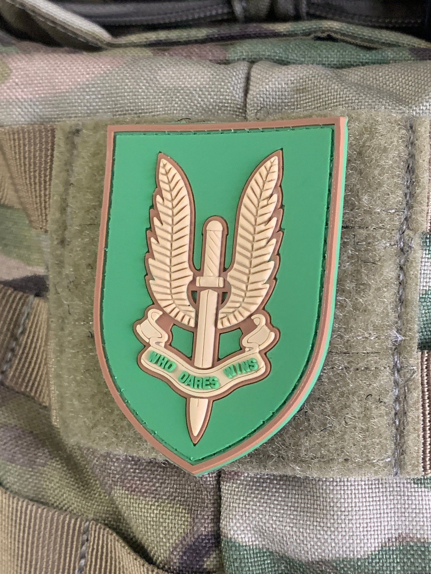 Who Dares Wins PVC Morale Patch