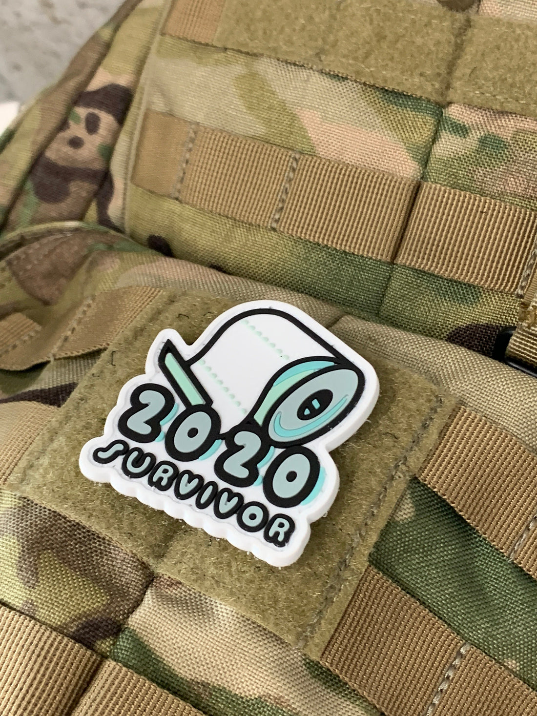 Covid-19 &quot;2020 Survivor&quot; PVC Morale Patch