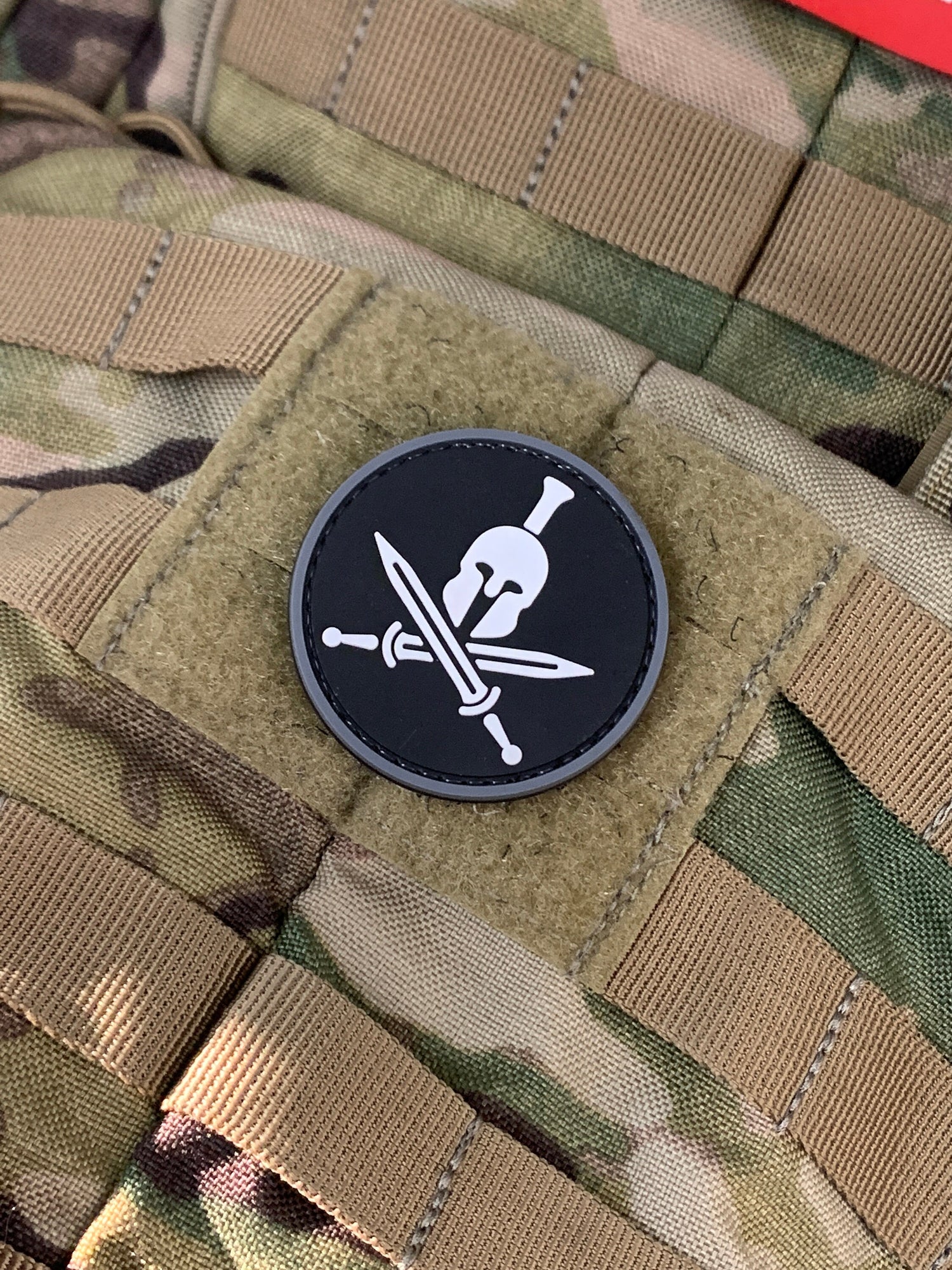 Spartan Swords (PVC) Patch