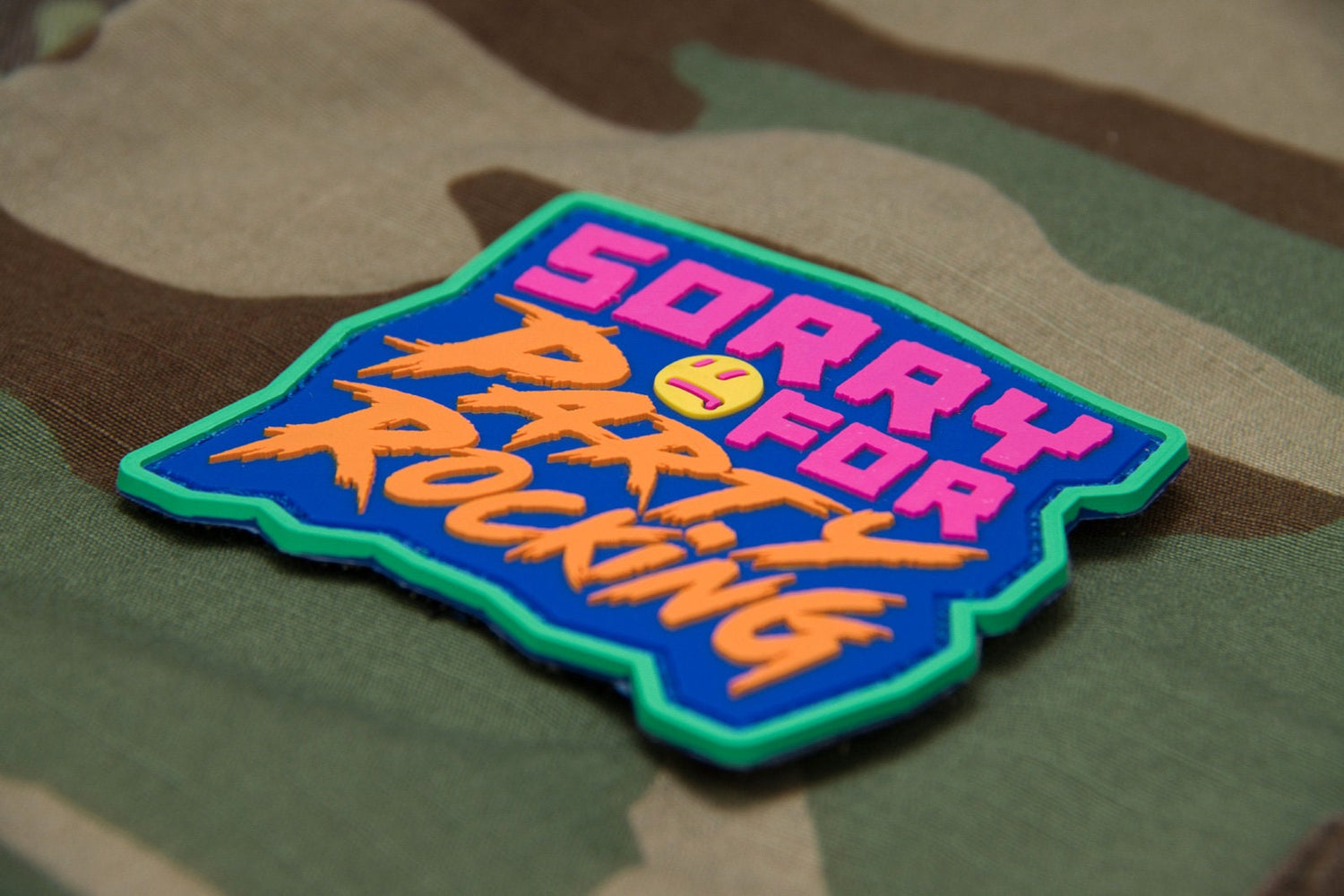 Sorry For Party Rocking - (PVC) Morale Patch