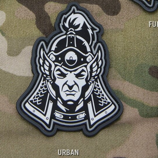 Ming Dynasty Warrior Head (PVC) Patch