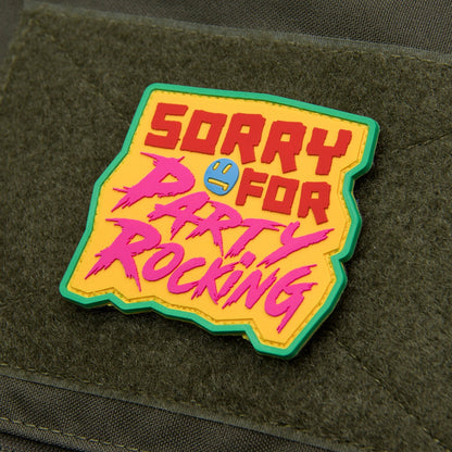 Sorry For Party Rocking - (PVC) Morale Patch