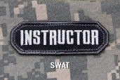 Instructor - Embroidered Morale Patch