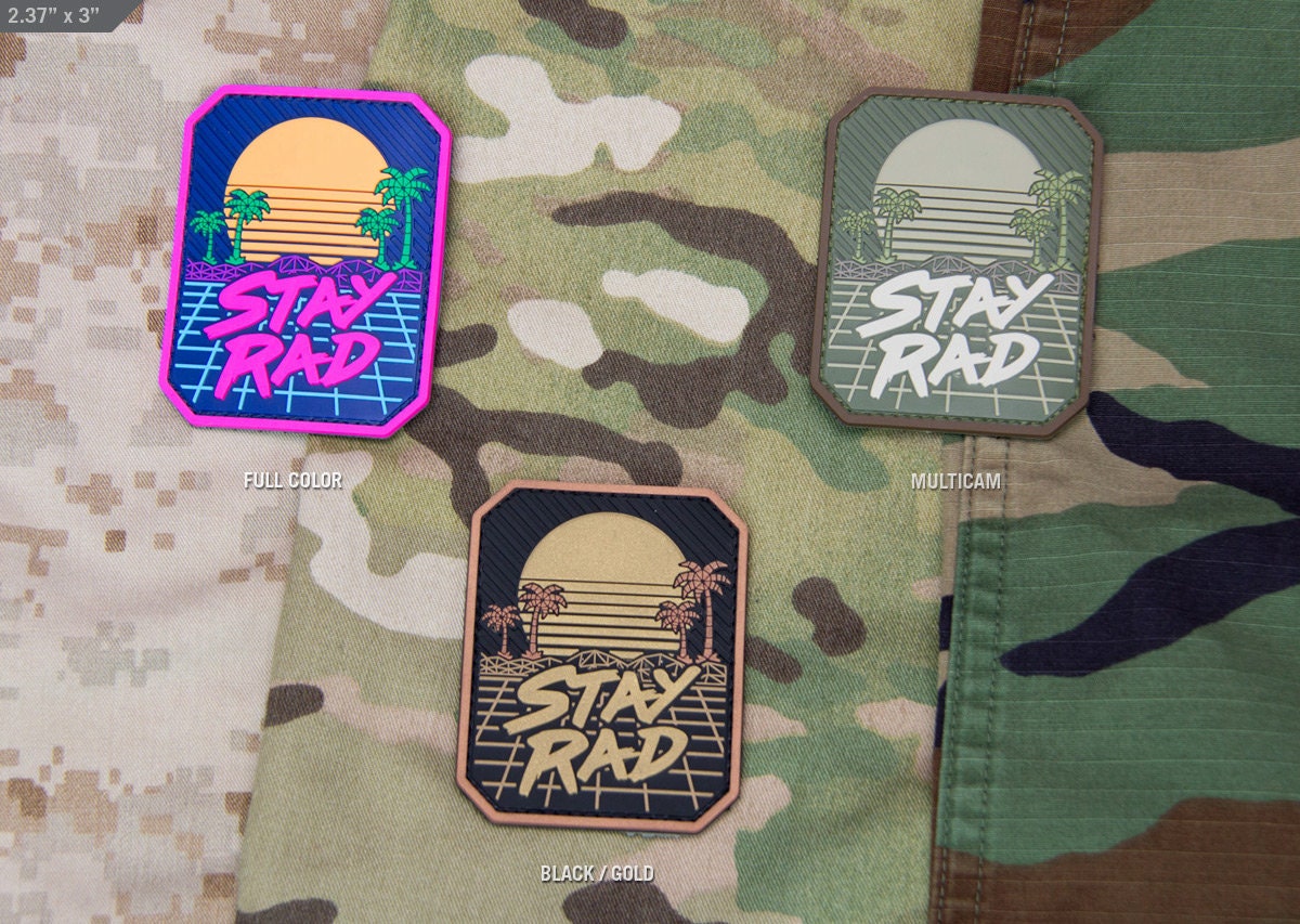 Stay Rad - (PVC) Morale Patch