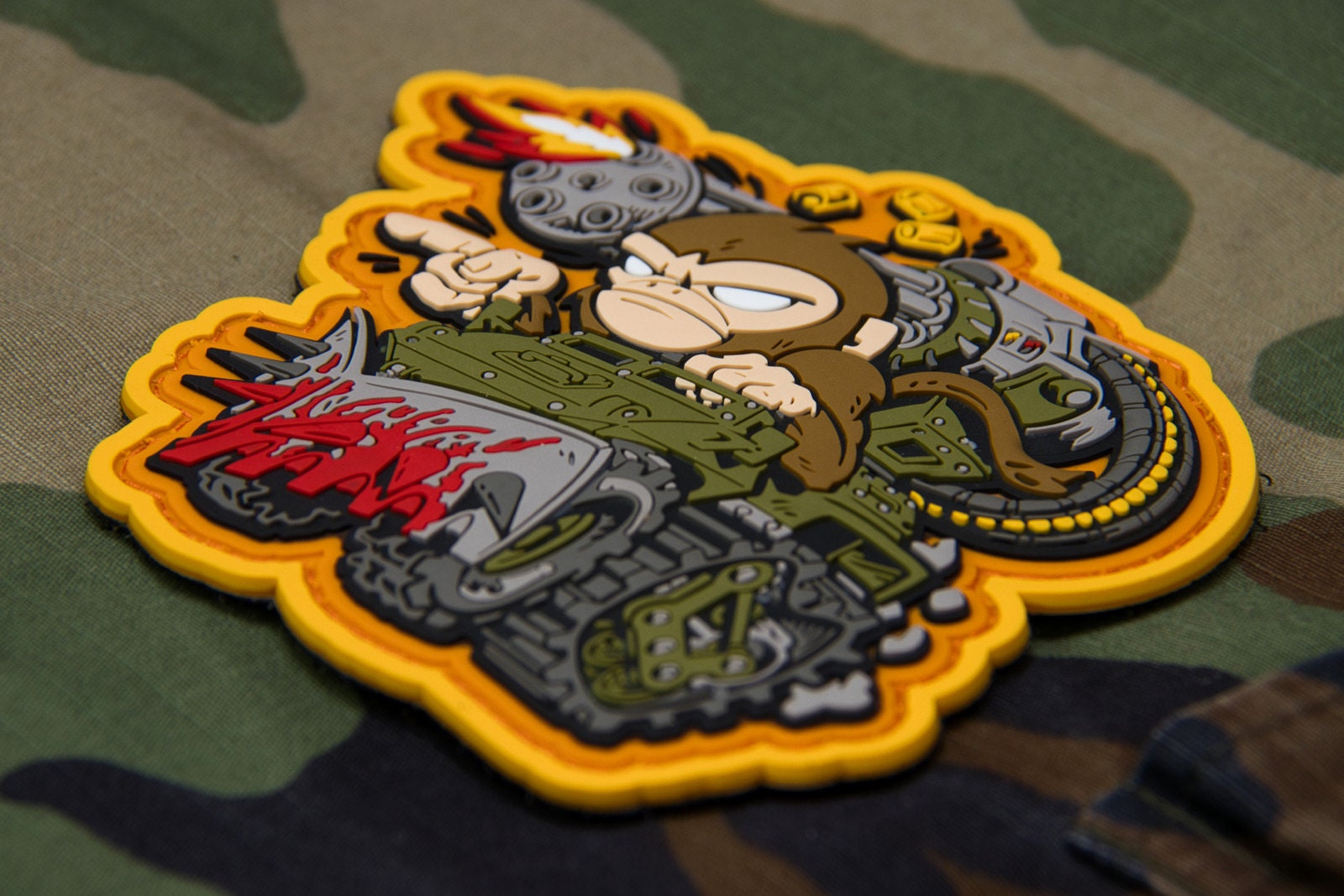 War Machine Monkey 1 (PVC) Morale Patch