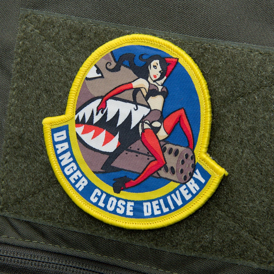 Danger Close - Embroidered Morale Patch