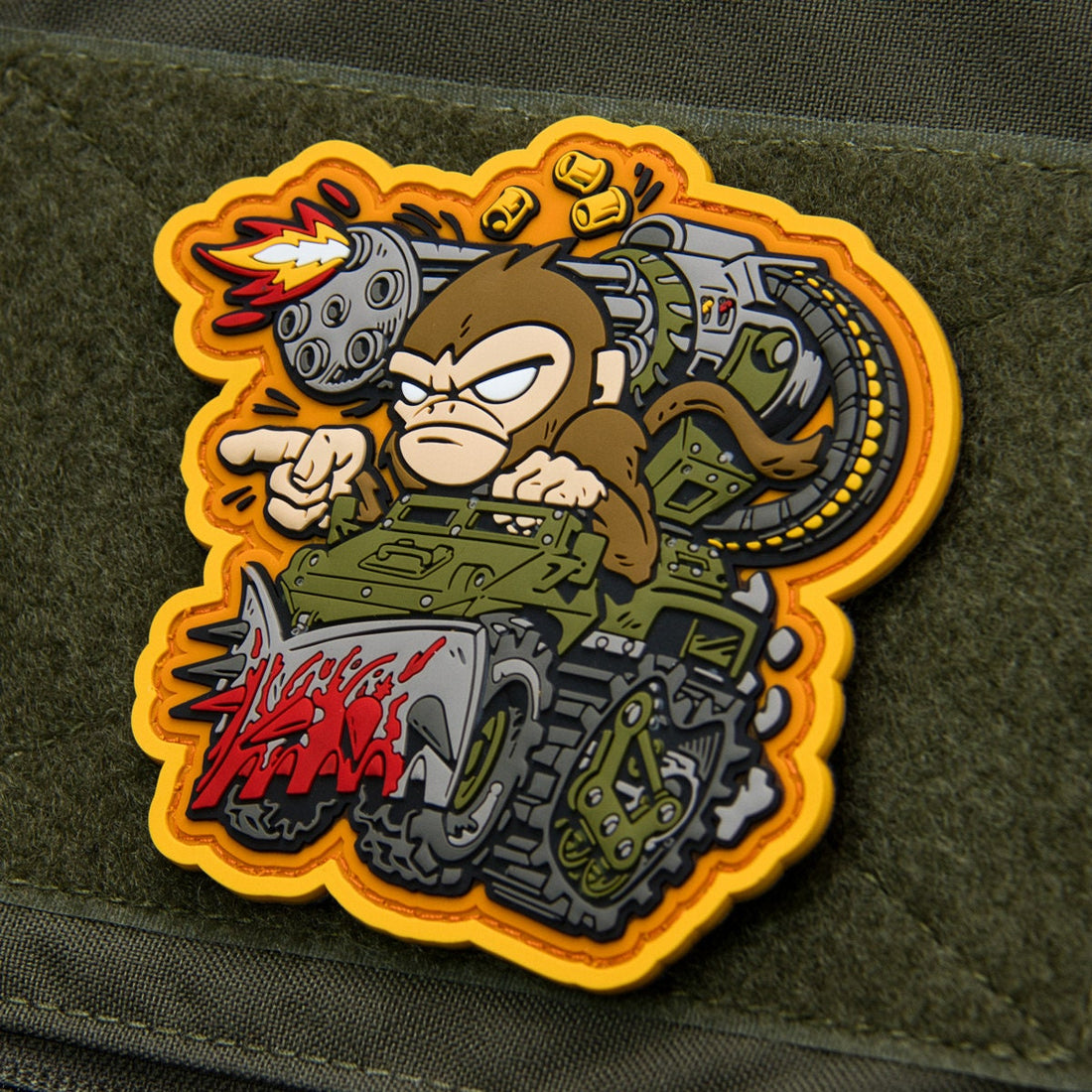 War Machine Monkey 1 (PVC) Morale Patch