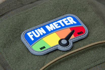 Fun Meter 3 Inch - (PVC) Morale Patch