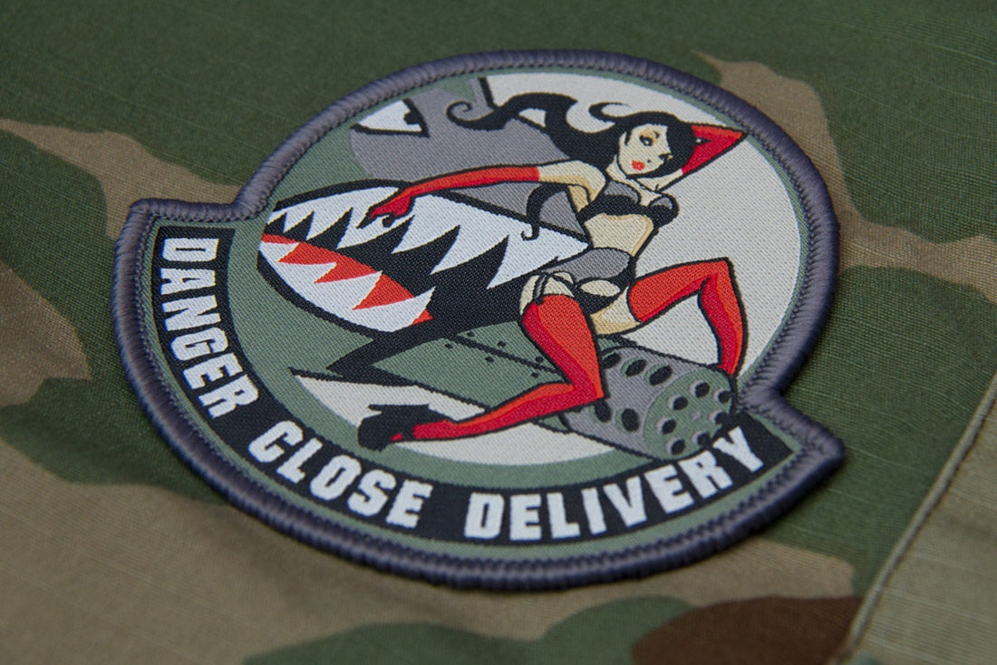 Danger Close - Embroidered Morale Patch