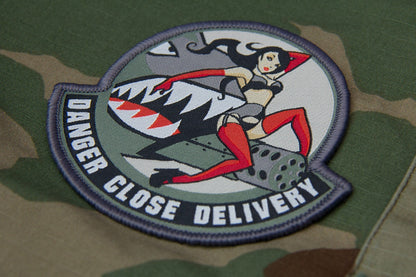 Danger Close - Embroidered Morale Patch