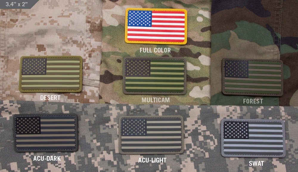 US Flag - (PVC) Morale Patch