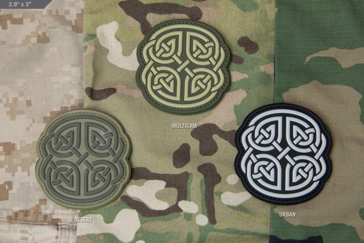 Celtic Knot Shield - (PVC) Morale Patch