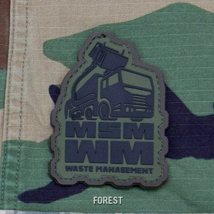 Waste Management (PVC) Patch