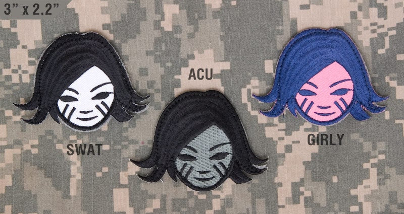 Battlegirl - Embroidered Morale Patch