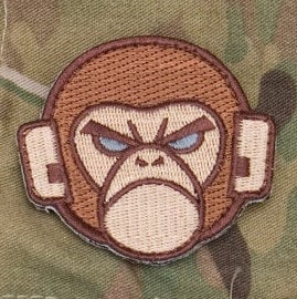 Monkey Head - Embroidered Morale Patch