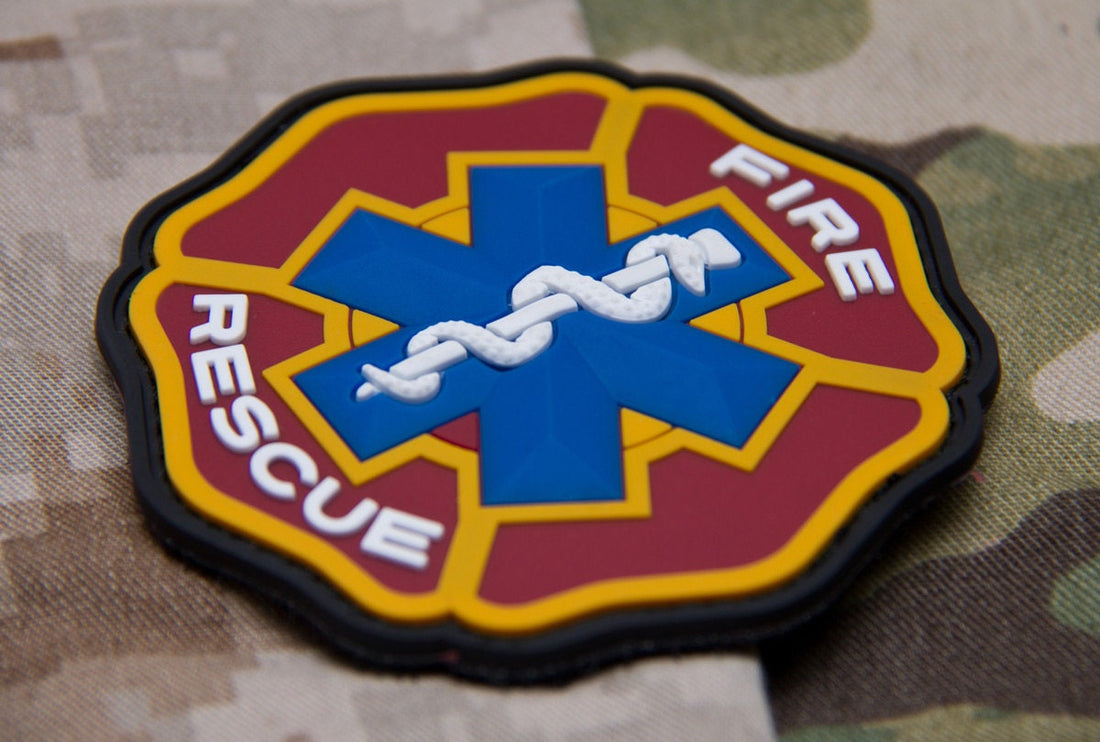 Fire Rescue - (PVC) Morale Patch