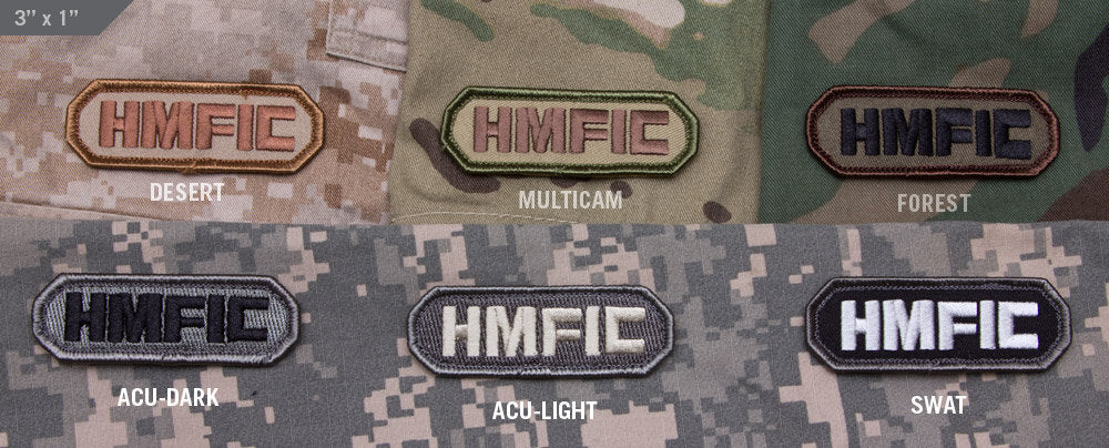 HMFIC - Embroidered Morale Patch