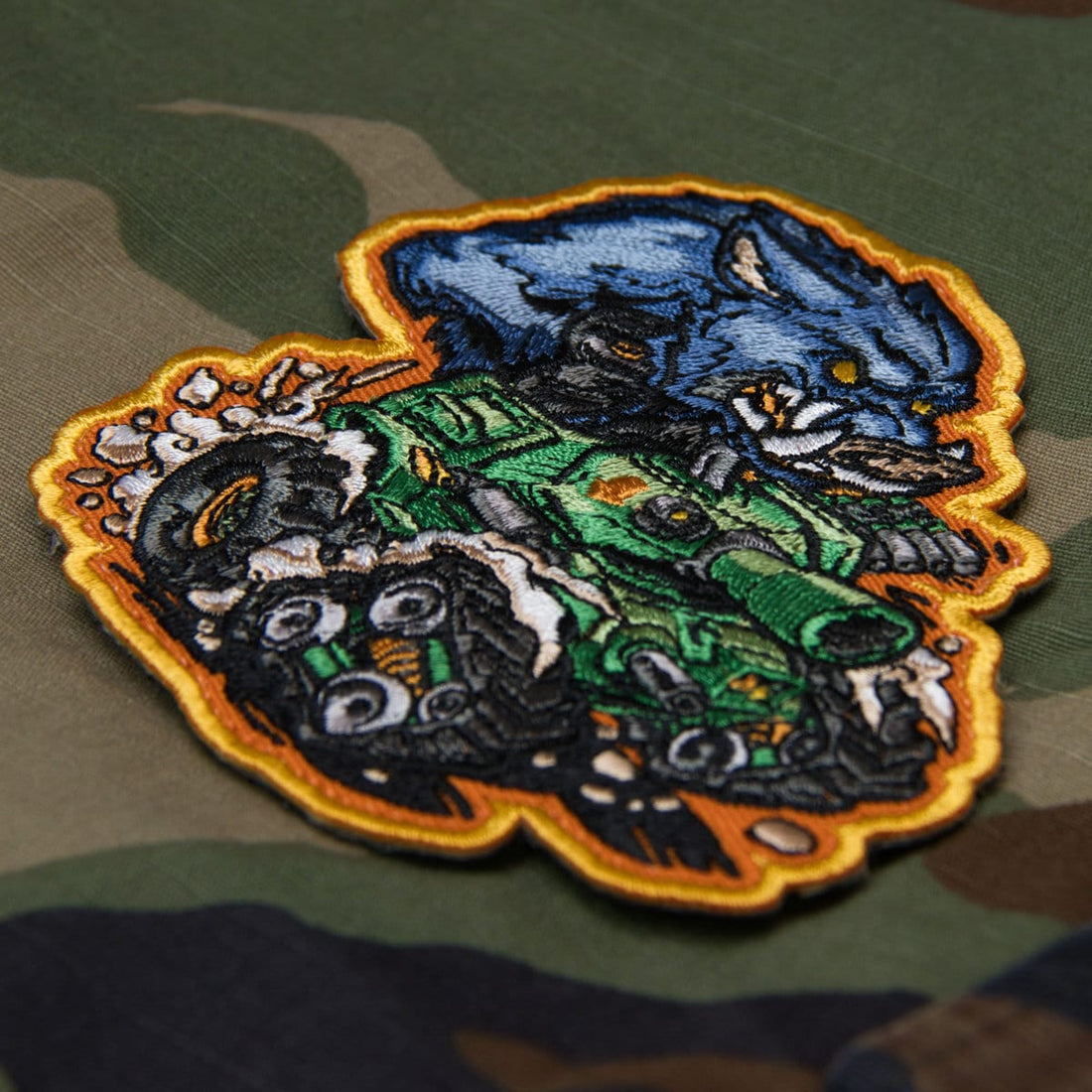 Boar War Machine - Embroidered Morale Patch