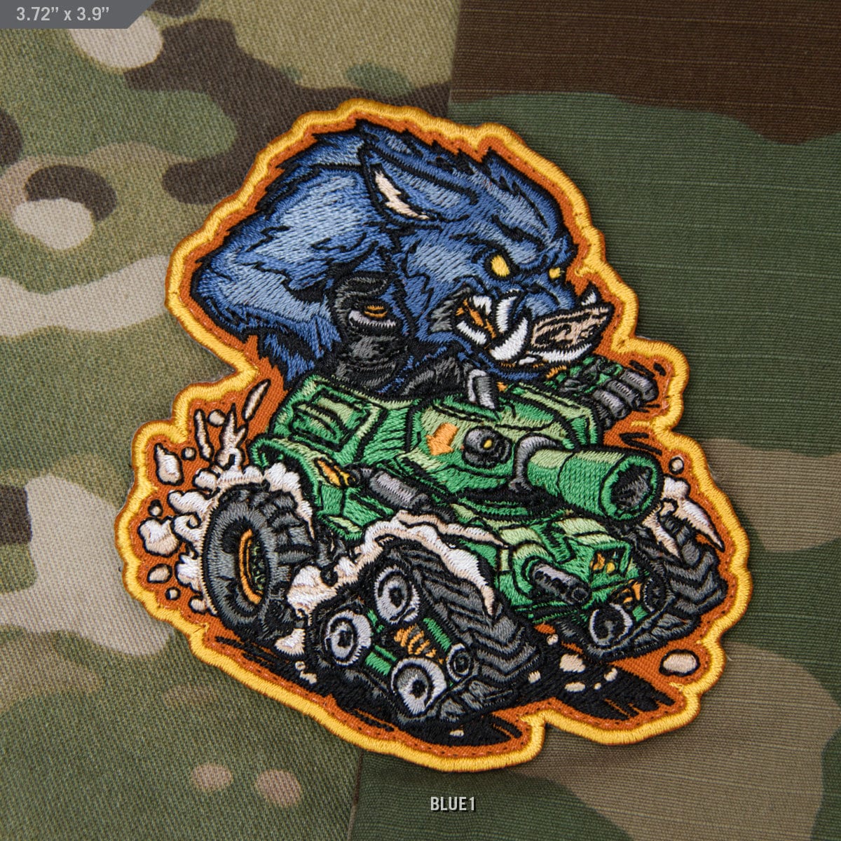 Boar War Machine - Embroidered Morale Patch