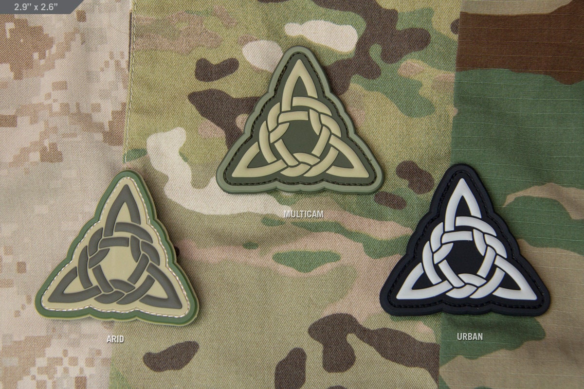 Celtic Knot Triangle - (PVC) Morale Patch