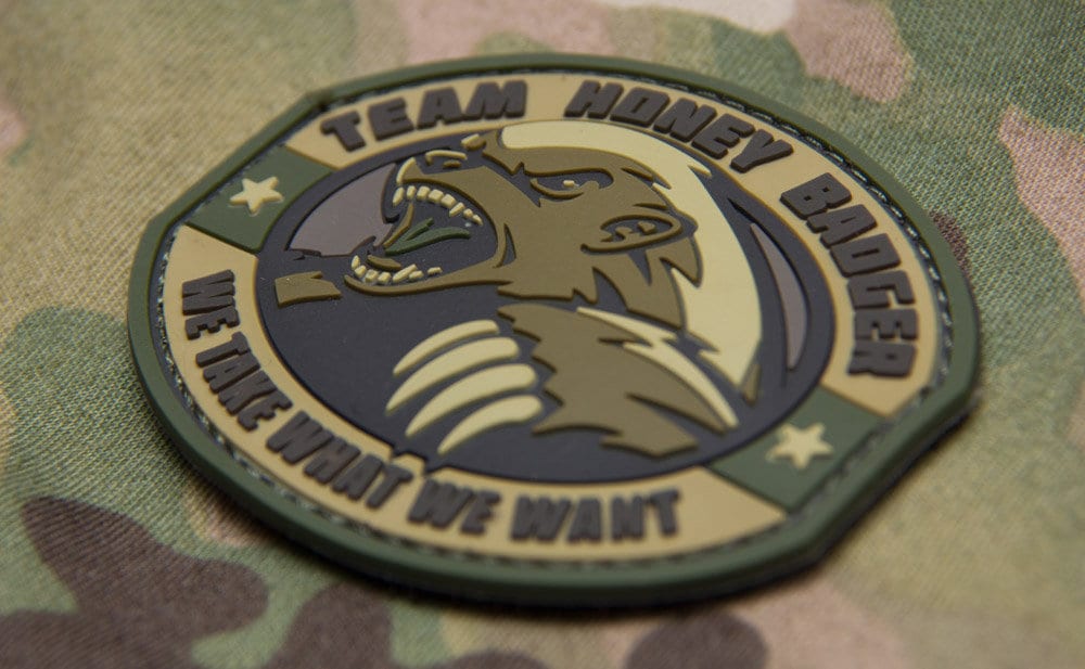 Honey Badger -  (PVC) Morale Patch