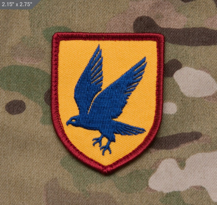 Blue Falcon - Embroidered Morale Patch