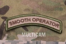 Smooth Operator - Embroidered Morale Patch