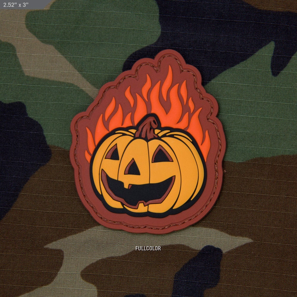 Pumpkin Spice - (PVC) Morale Patch