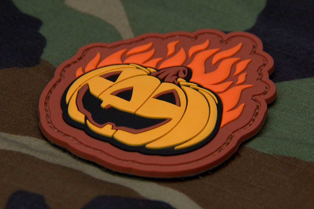 Pumpkin Spice - (PVC) Morale Patch