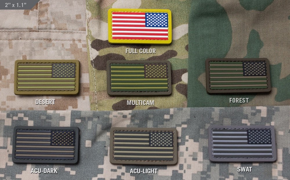 American Flag Mini (PVC) Patch