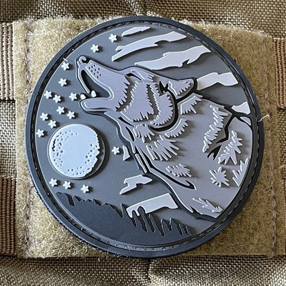 Howling Wolf - (PVC) Morale Patch