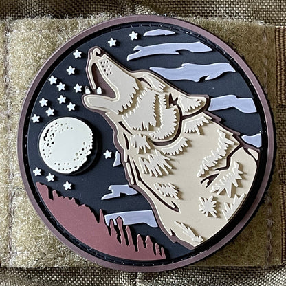 Howling Wolf - (PVC) Morale Patch