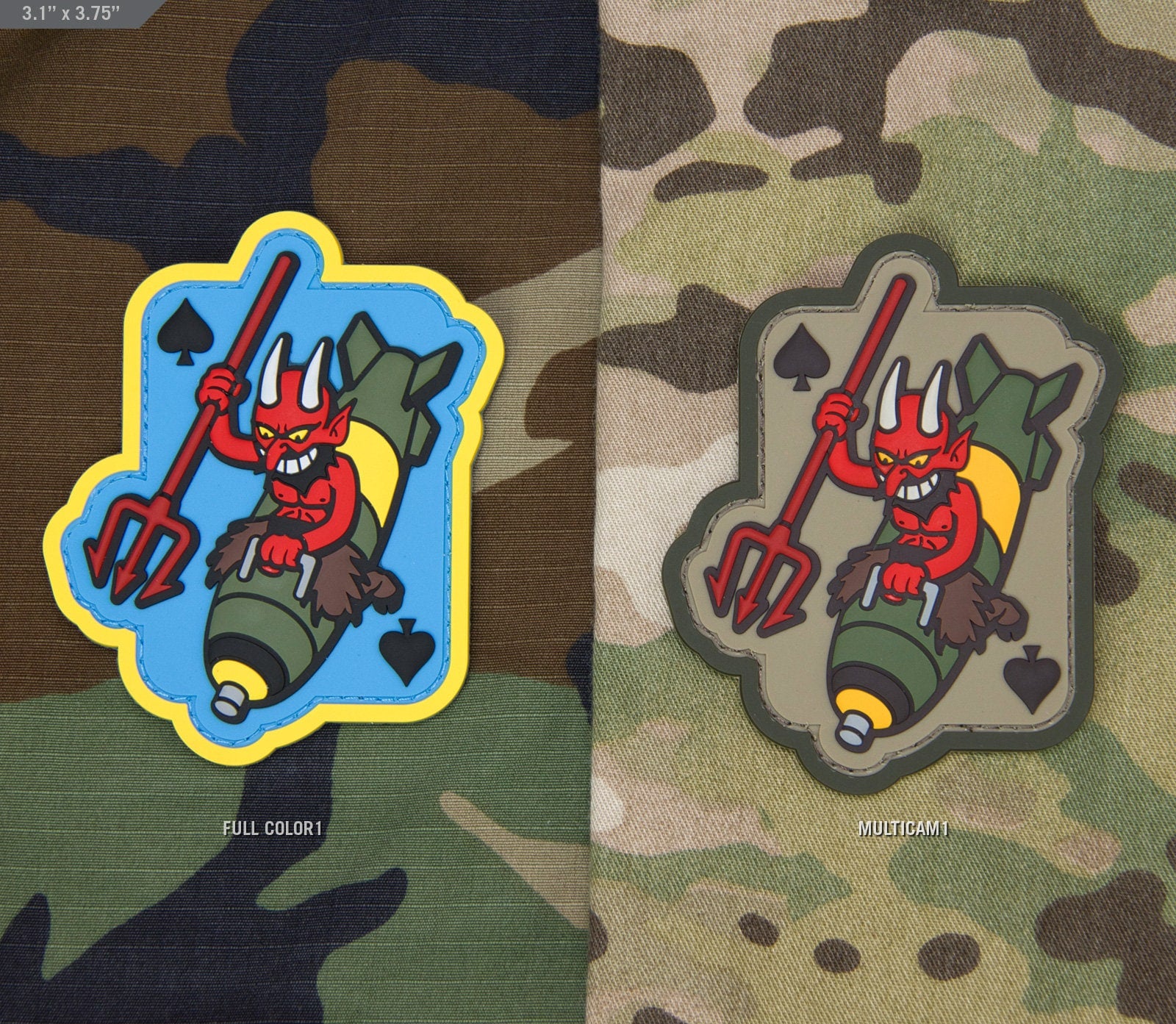 Devil Bomber - (PVC) Morale Patch