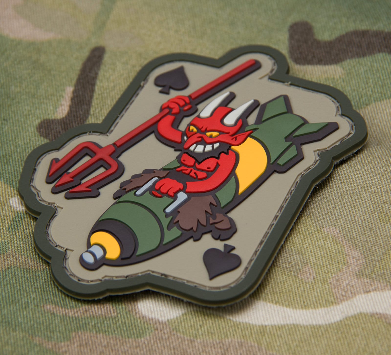 Devil Bomber - (PVC) Morale Patch