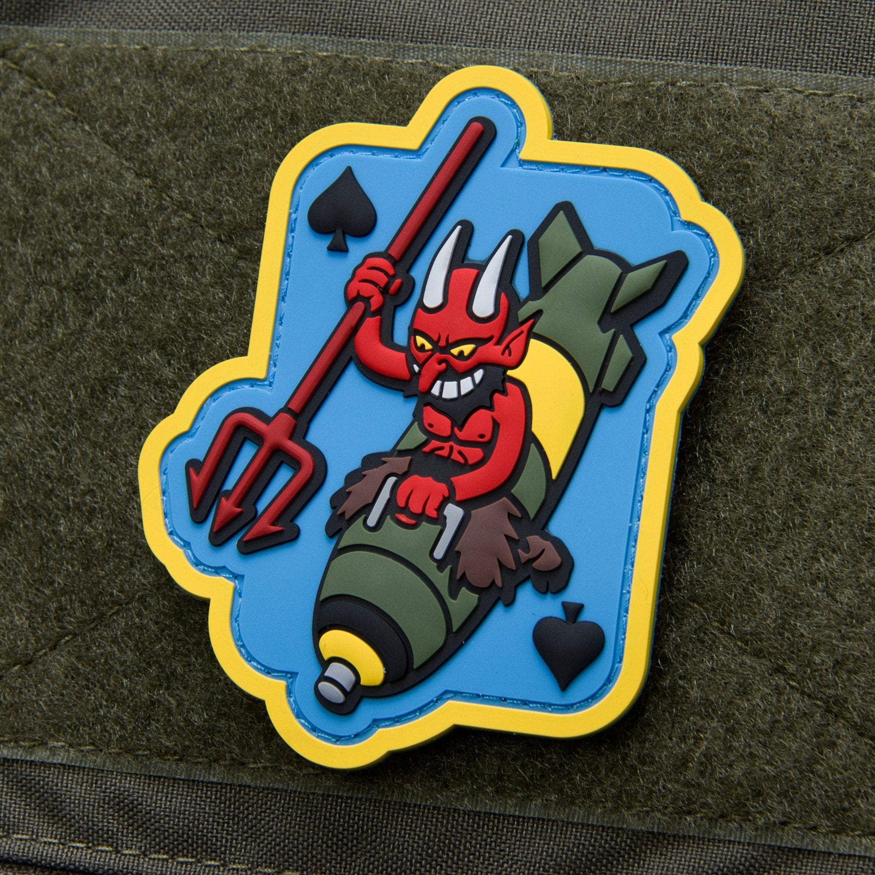 Devil Bomber - (PVC) Morale Patch