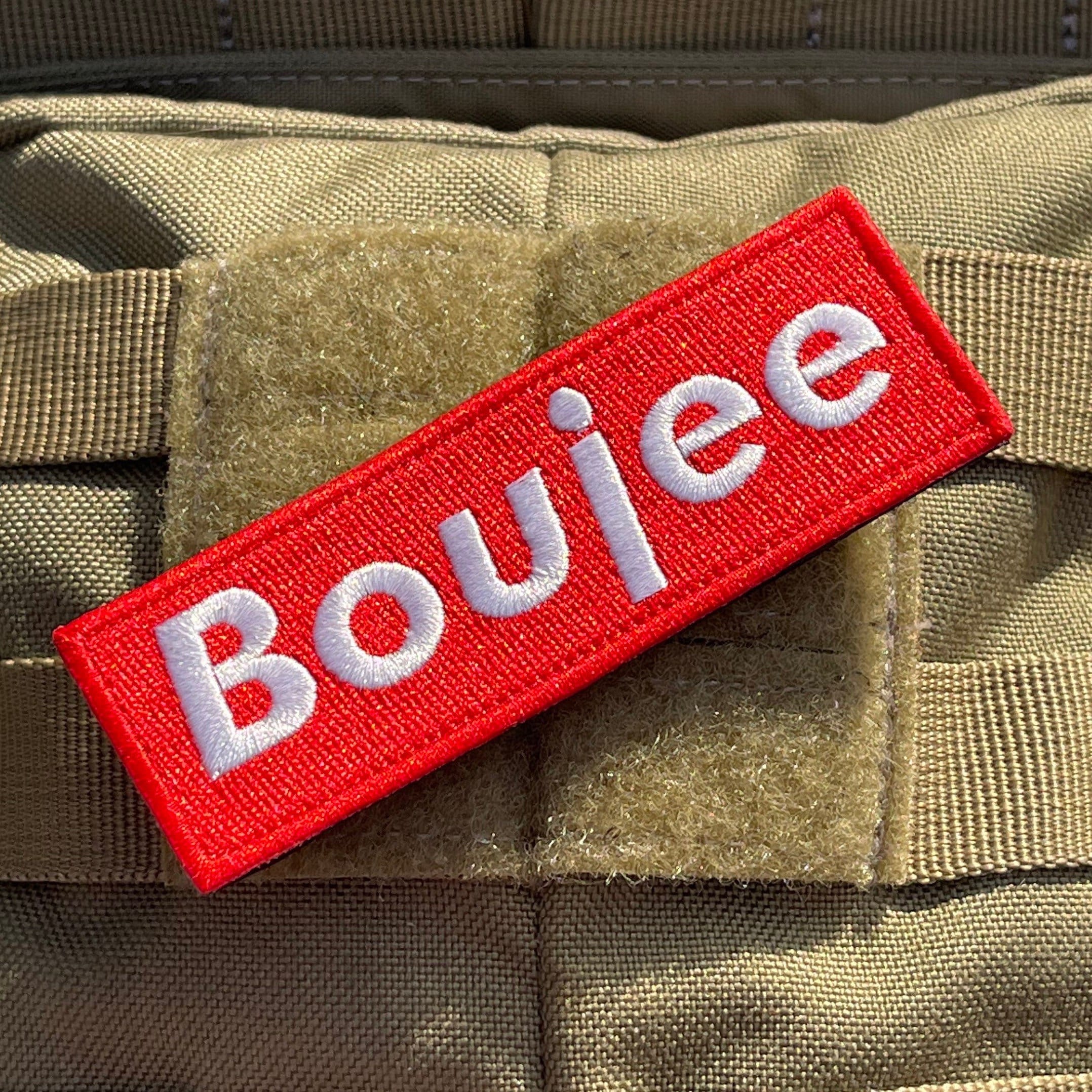 Boujee - Embroidered Morale Patch