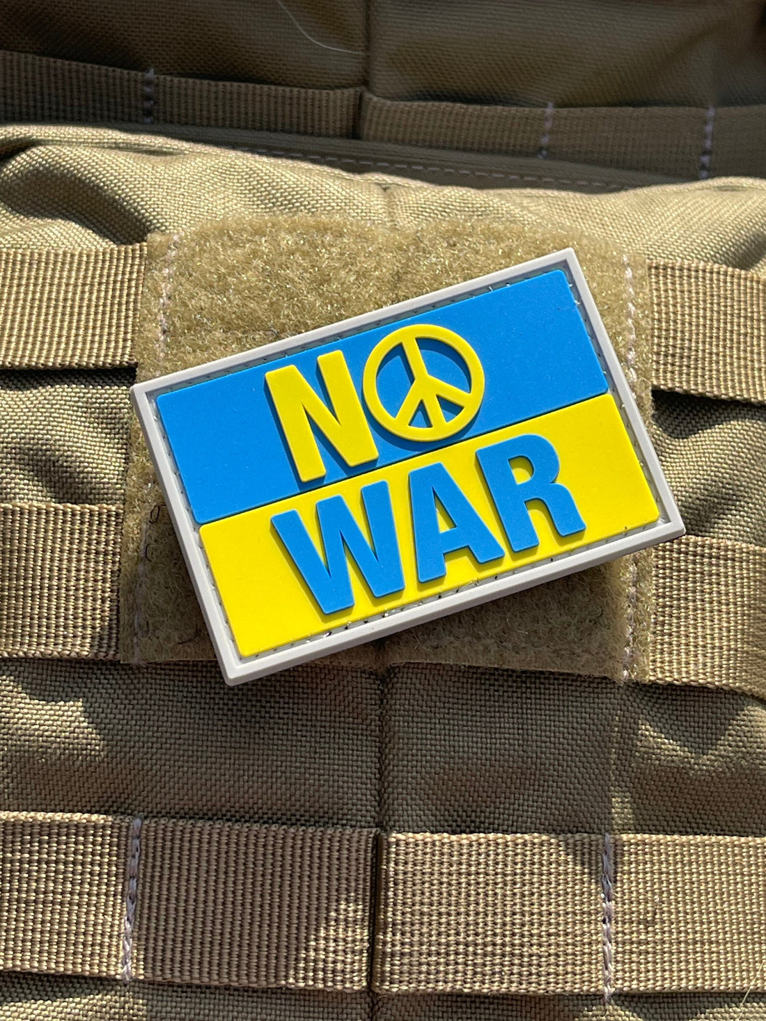 No Wars Peace Sign - (PVC) Morale Patch