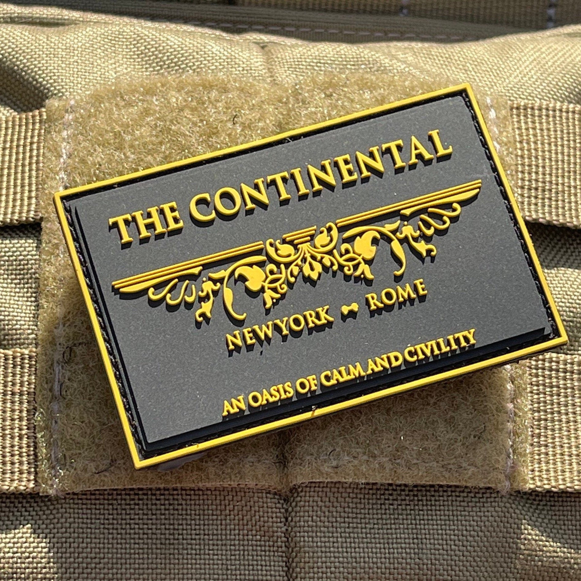 The Continental - (PVC) Morale Patch