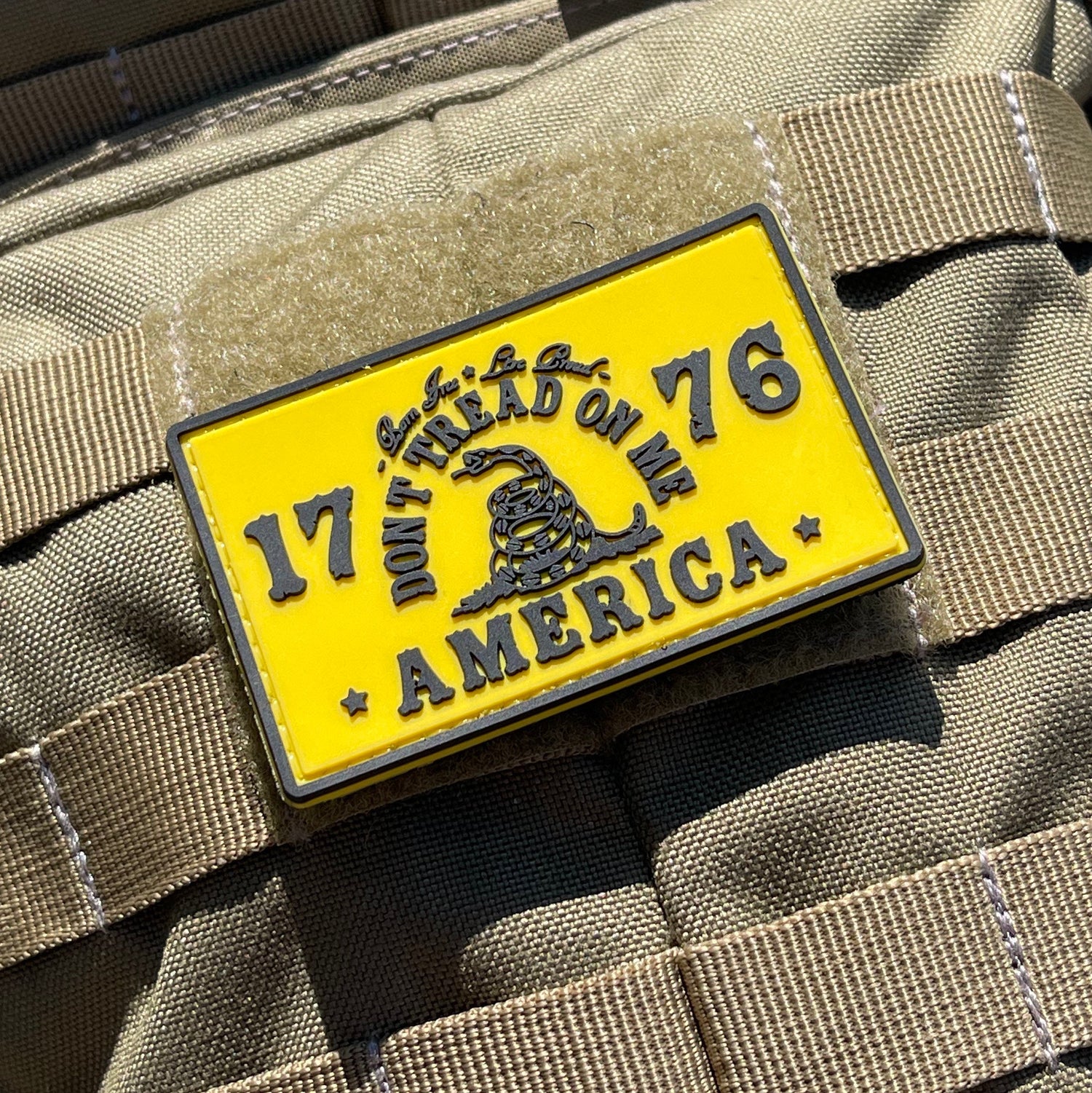 1776 - Gadsden America (PVC) Morale Patch