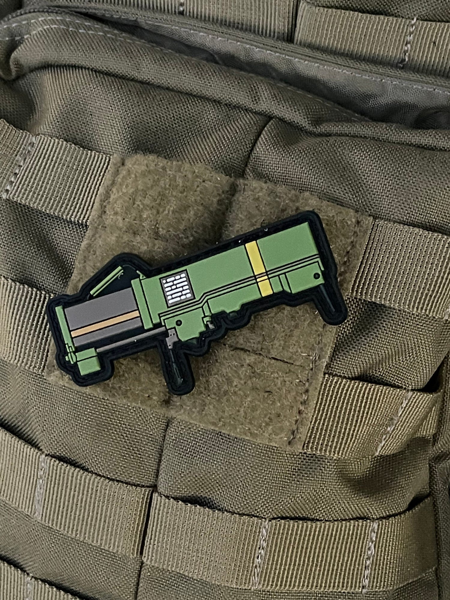 Mini Gun LAW Missile Launcher (PVC) Morale Patch