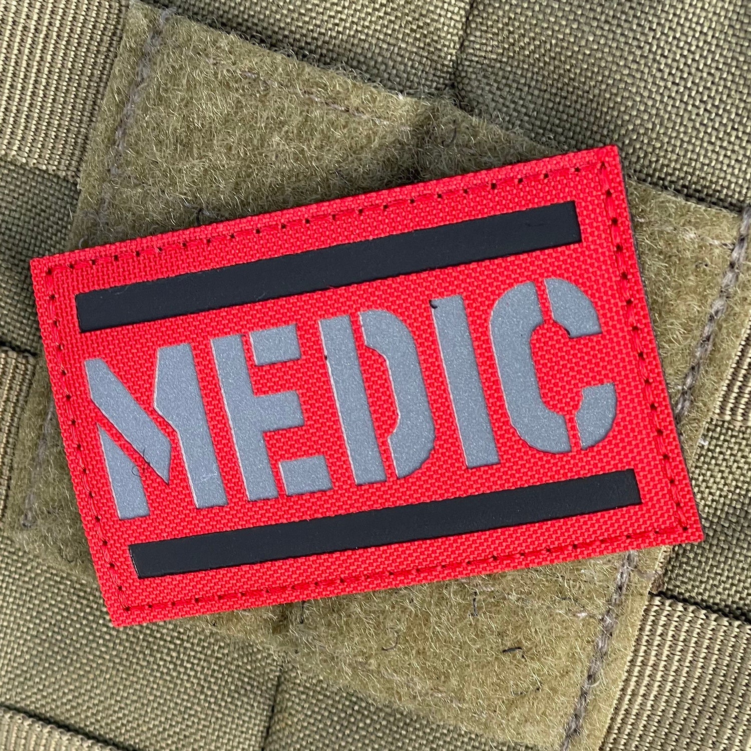 Medic - Reflective Laser Cut Morale Patch