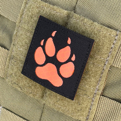 K9 Infrared IR Square - Reflective Laser Cut Morale Patch