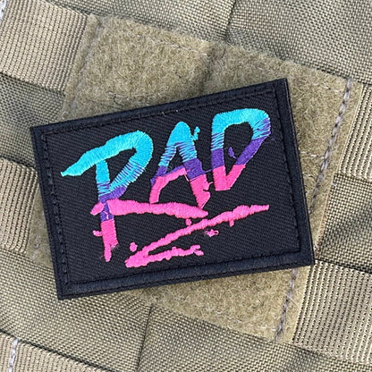 Stay Rad Splatter - Embroidered Morale Patch