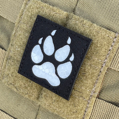 K9 Infrared IR Square - Reflective Laser Cut Morale Patch